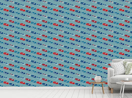 patterned-wallpaper-matchbox-cars