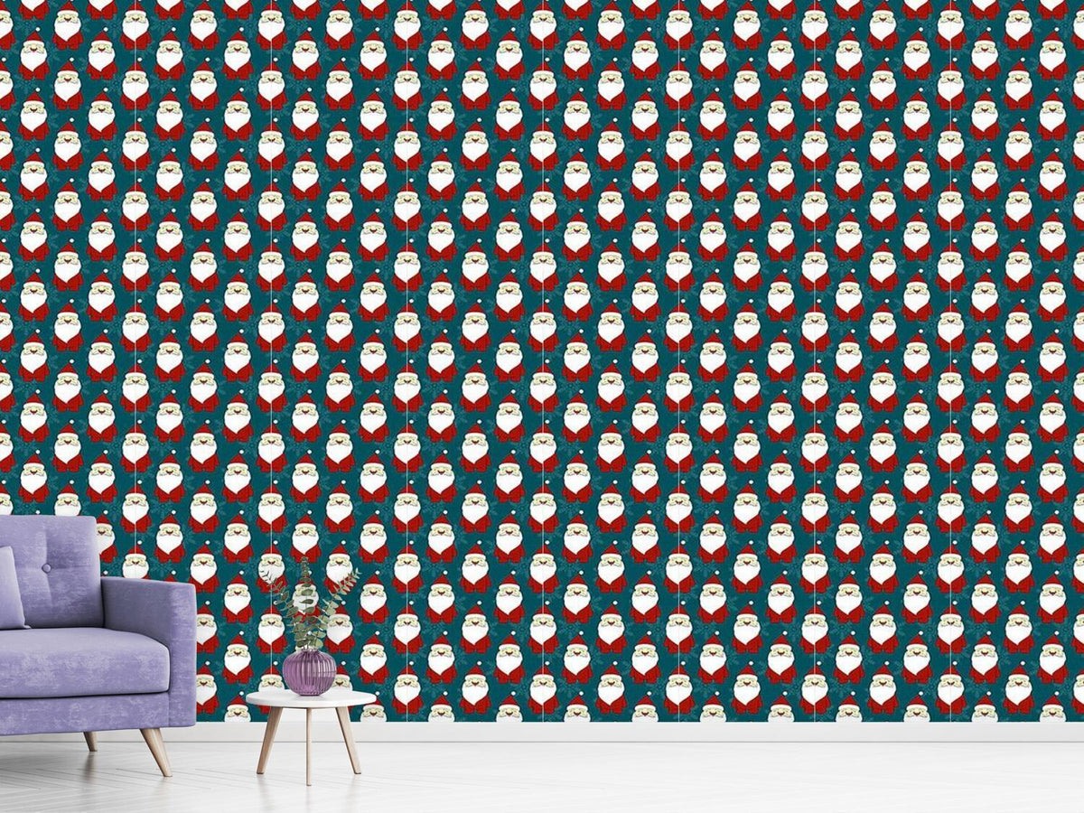 patterned-wallpaper-father-christmas