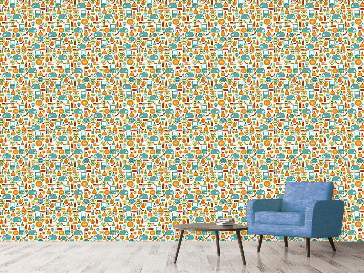 patterned-wallpaper-ladies-summer-sale