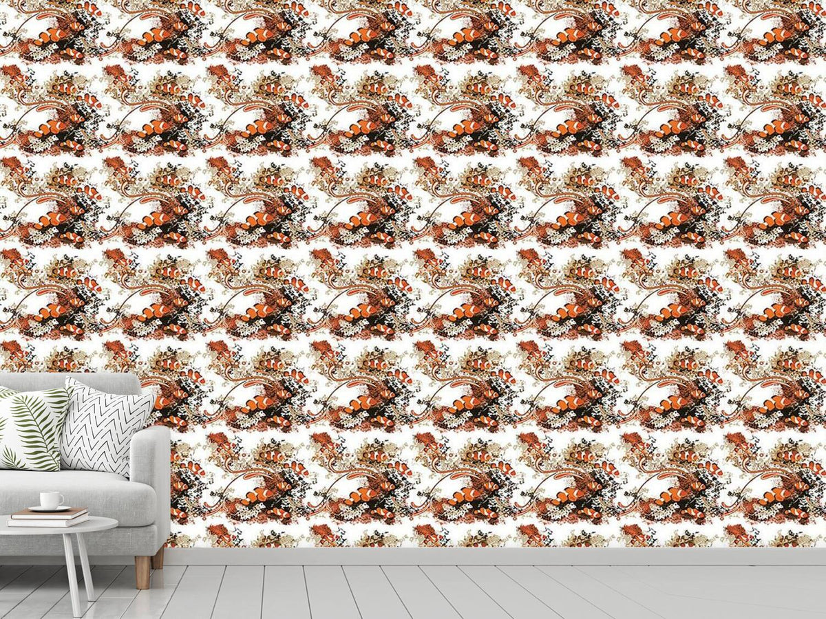 patterned-wallpaper-clownfish