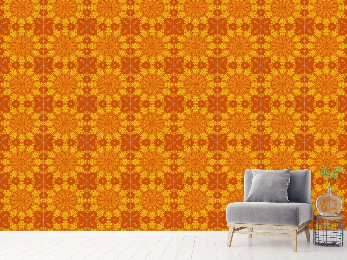 patterned-wallpaper-gothic-sun-wheel