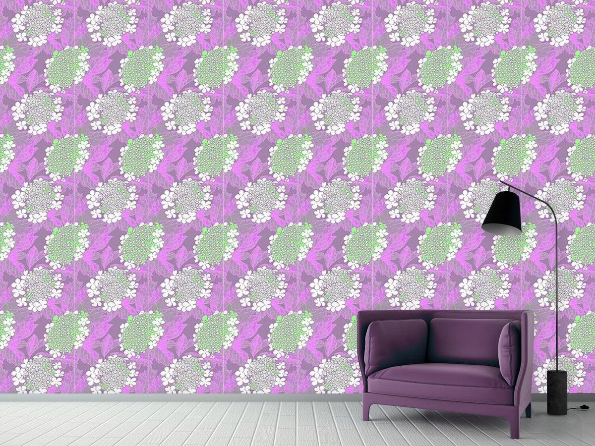 patterned-wallpaper-viburnum-blossom