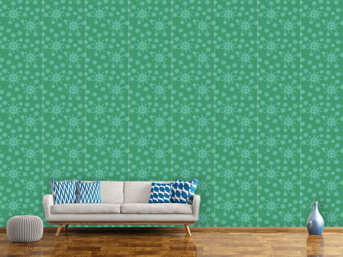 patterned-wallpaper-stars-on-wire