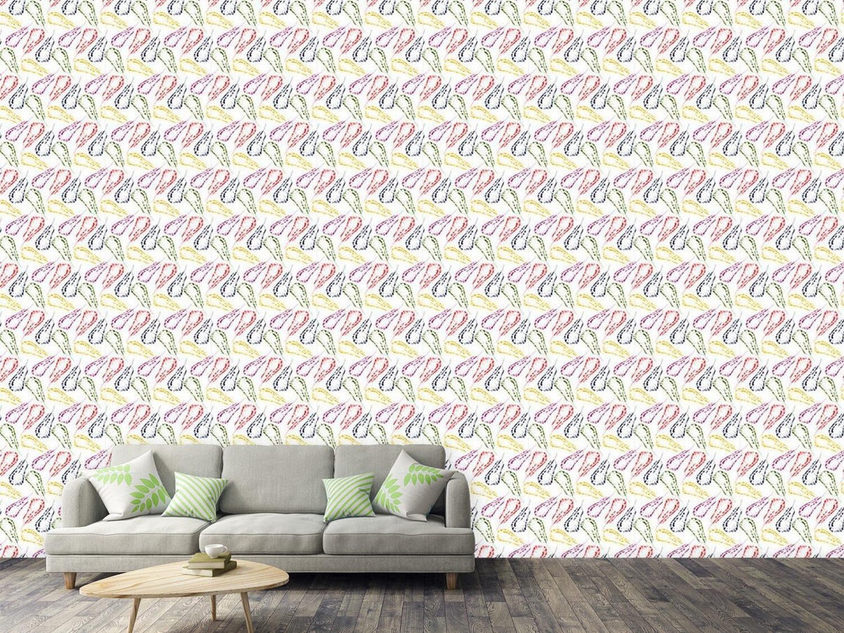 patterned-wallpaper-feather-dream