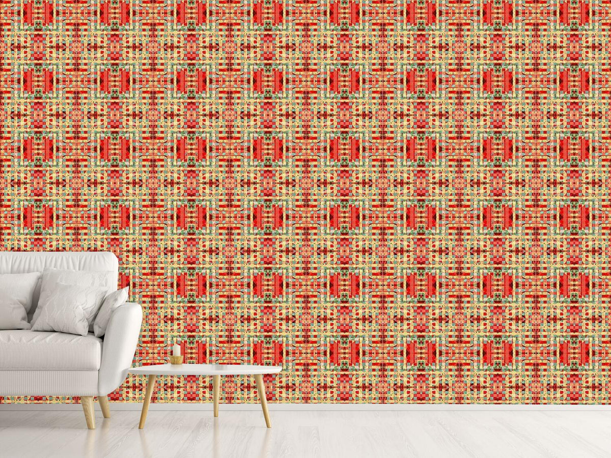 patterned-wallpaper-rough-weave