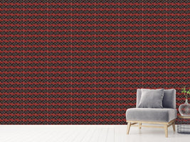 patterned-wallpaper-flames-on-wire