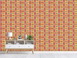 patterned-wallpaper-bohemian-flower-patchwork