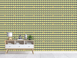 patterned-wallpaper-flowerpots-yellow