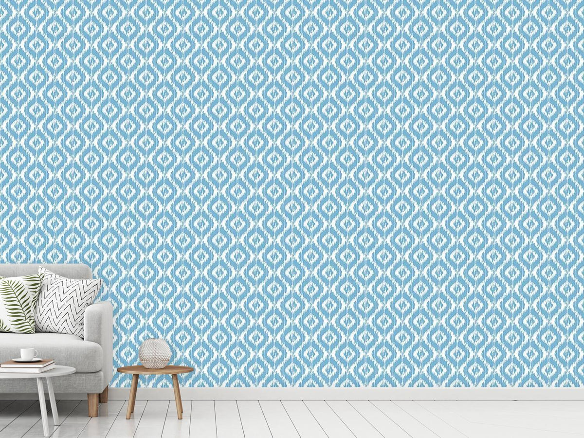 patterned-wallpaper-ikat-damask-ogee