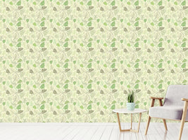 patterned-wallpaper-fern-leaves