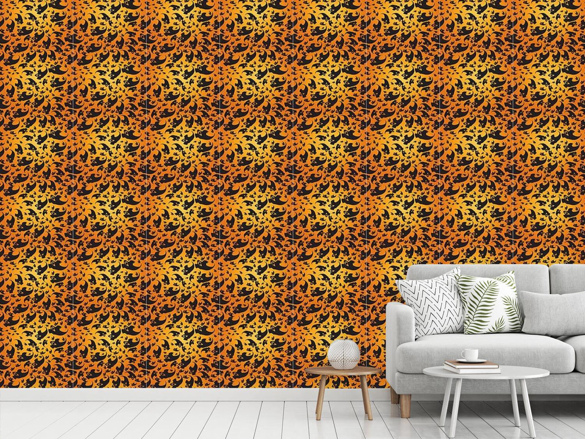 patterned-wallpaper-flying-ghosts