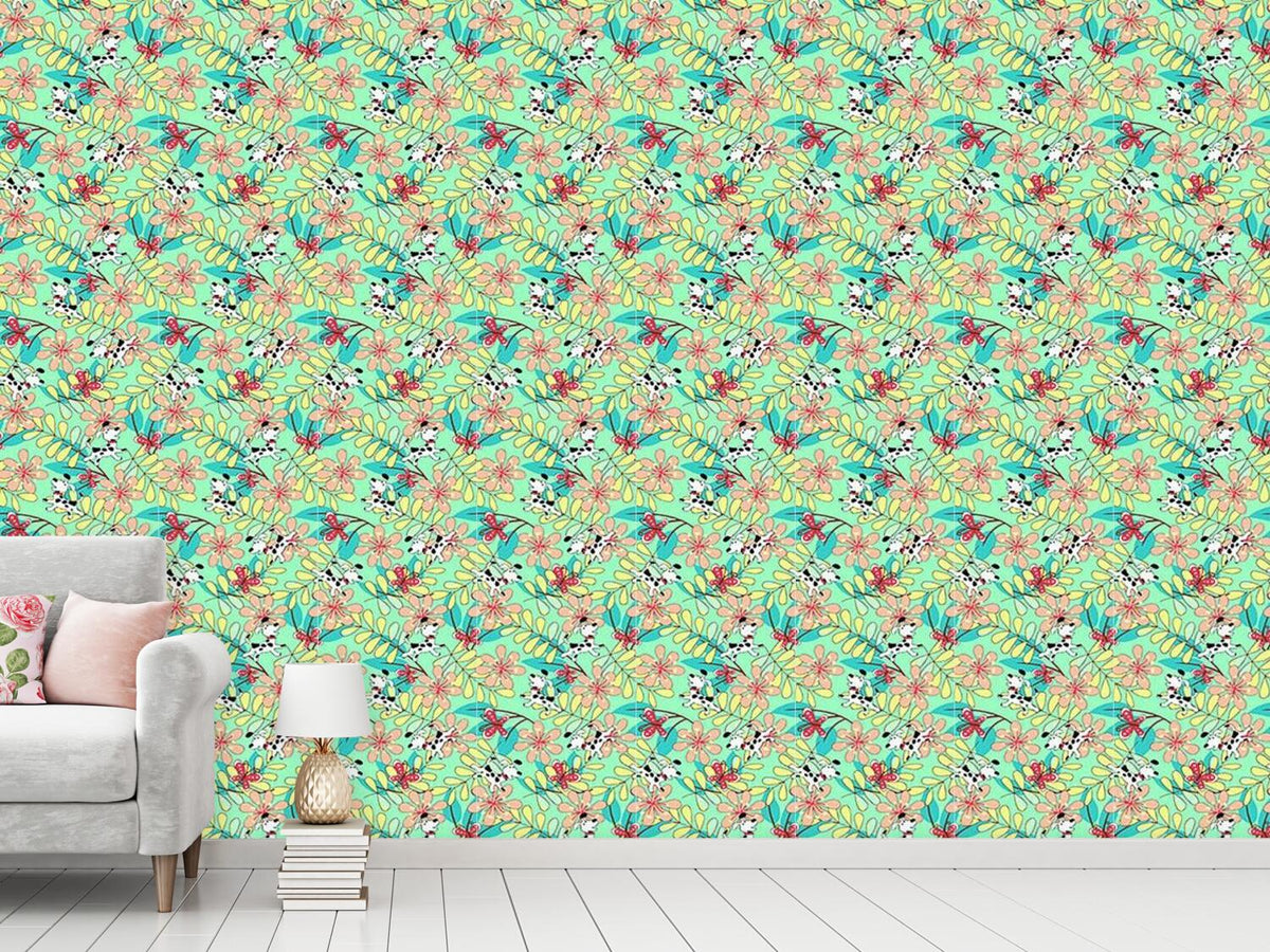 patterned-wallpaper-catch-the-butterfly