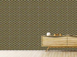 patterned-wallpaper-golden-wave