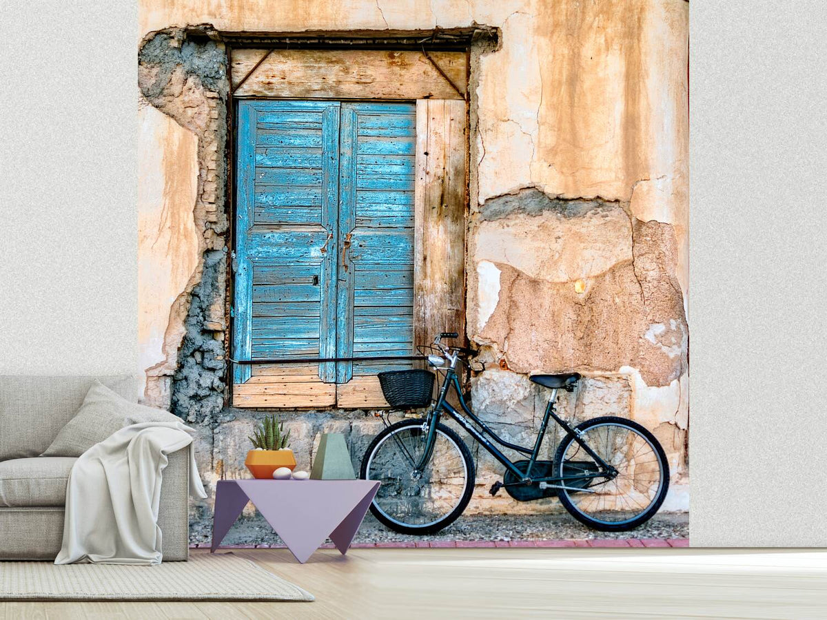 photo-wallpaper-old-window-and-bicycle