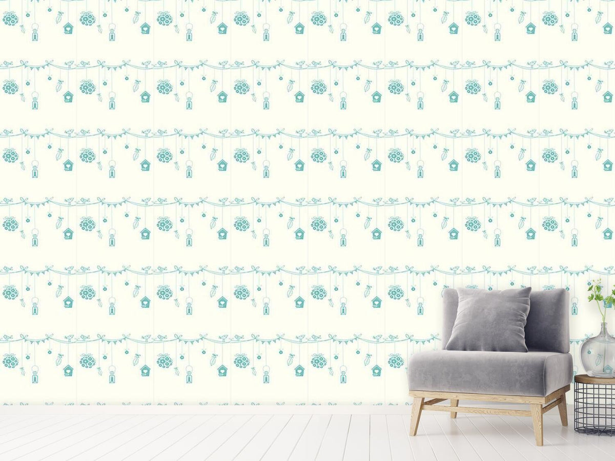 patterned-wallpaper-romantic-garden-party