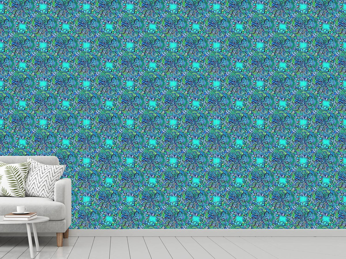 patterned-wallpaper-fresh-mandala