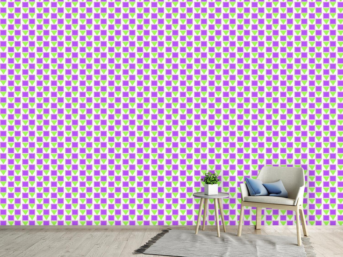 patterned-wallpaper-little-triangles