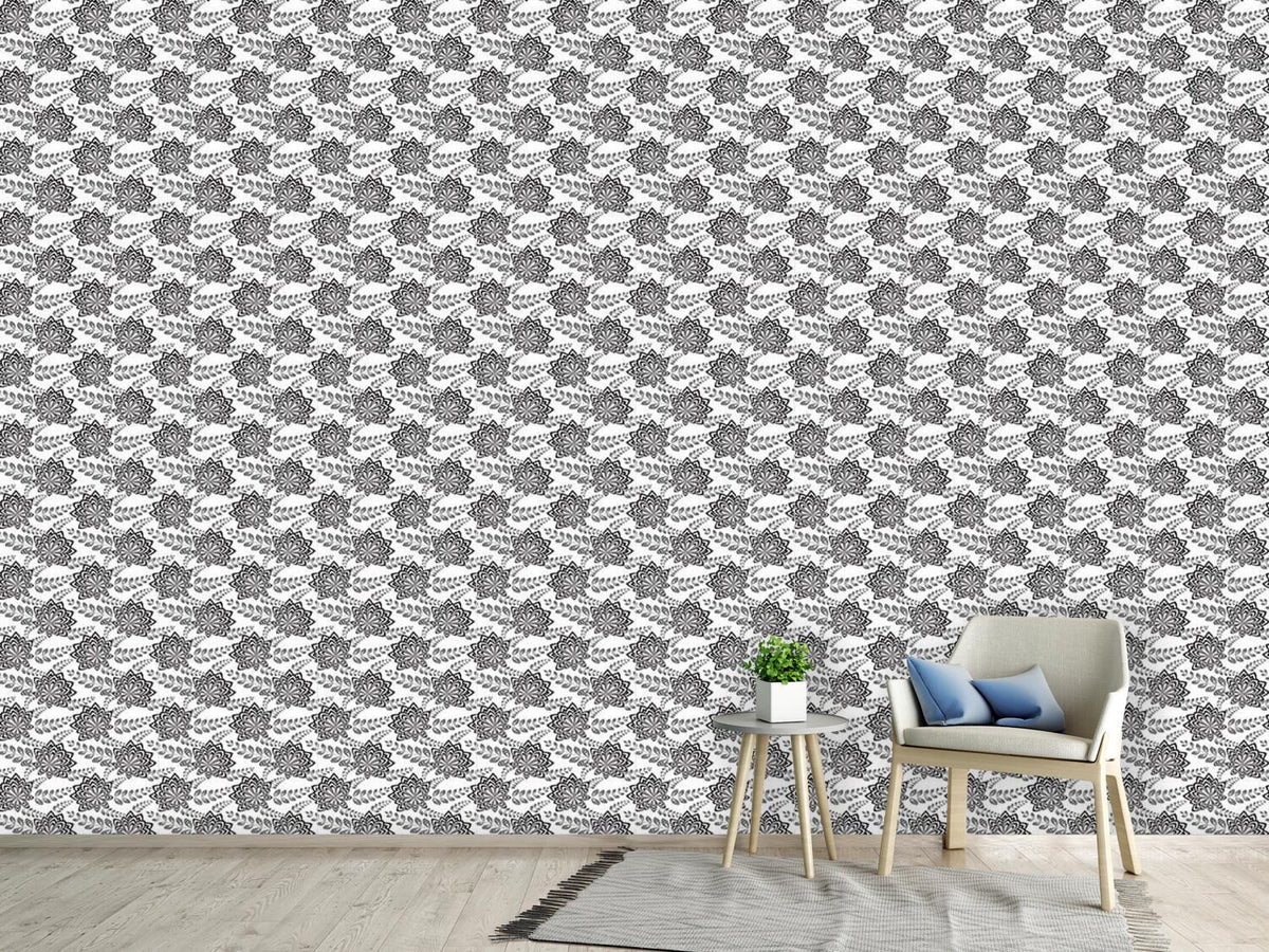 patterned-wallpaper-modern-flowers