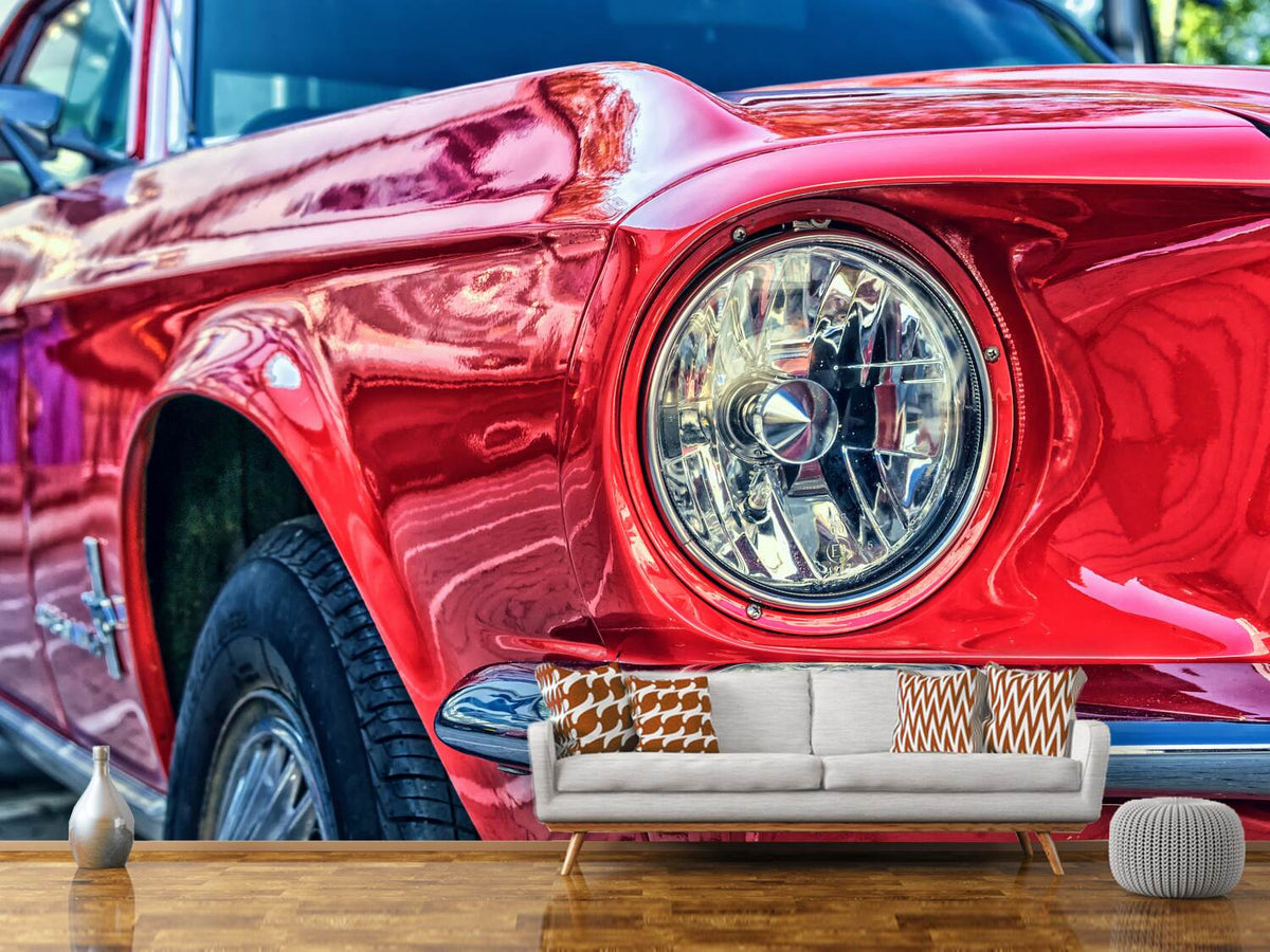 photo-wallpaper-red-vintage-car