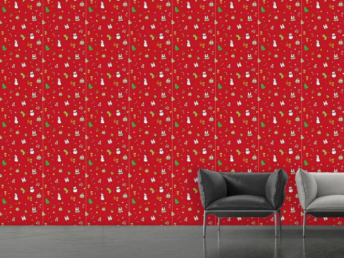 patterned-wallpaper-funny-christmas