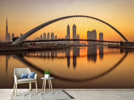 photo-wallpaper-sunrise-at-the-dubai-water-canal-x