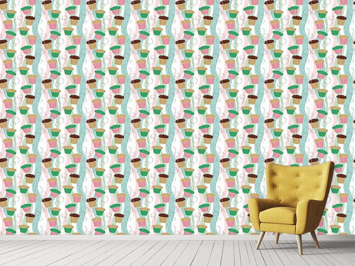 patterned-wallpaper-colorful-muffins