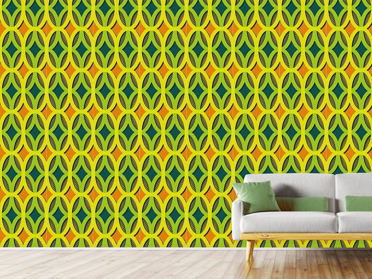 patterned-wallpaper-rays-in-ovals