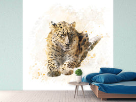 photo-wallpaper-painting-lynx