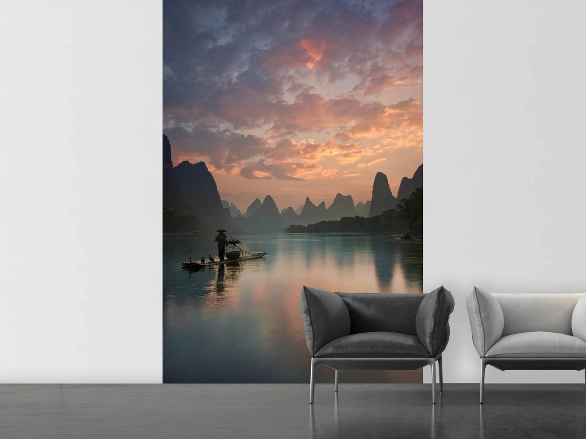 photo-wallpaper-li-river-sunrise