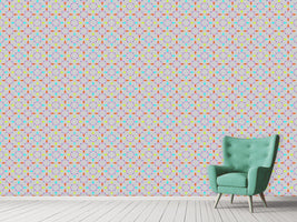 patterned-wallpaper-stars-mosaic