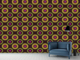 patterned-wallpaper-hypnotic-flowers