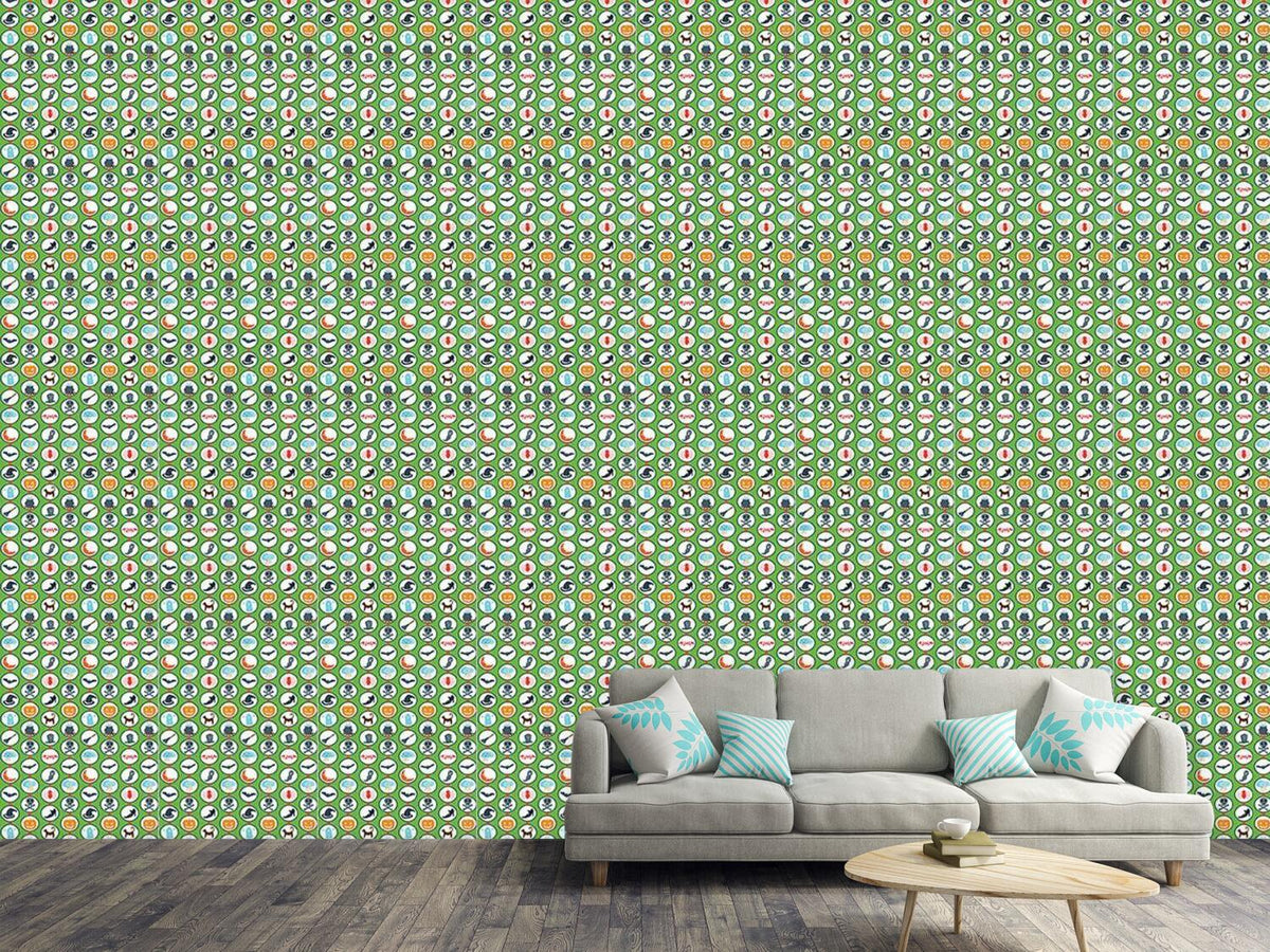 patterned-wallpaper-scary-parade