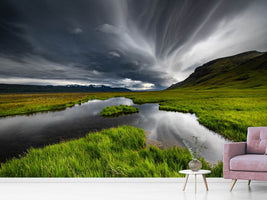 photo-wallpaper-stormy-iceland-lake-x