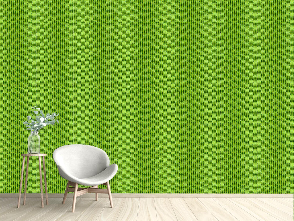 patterned-wallpaper-leaf-green-retro