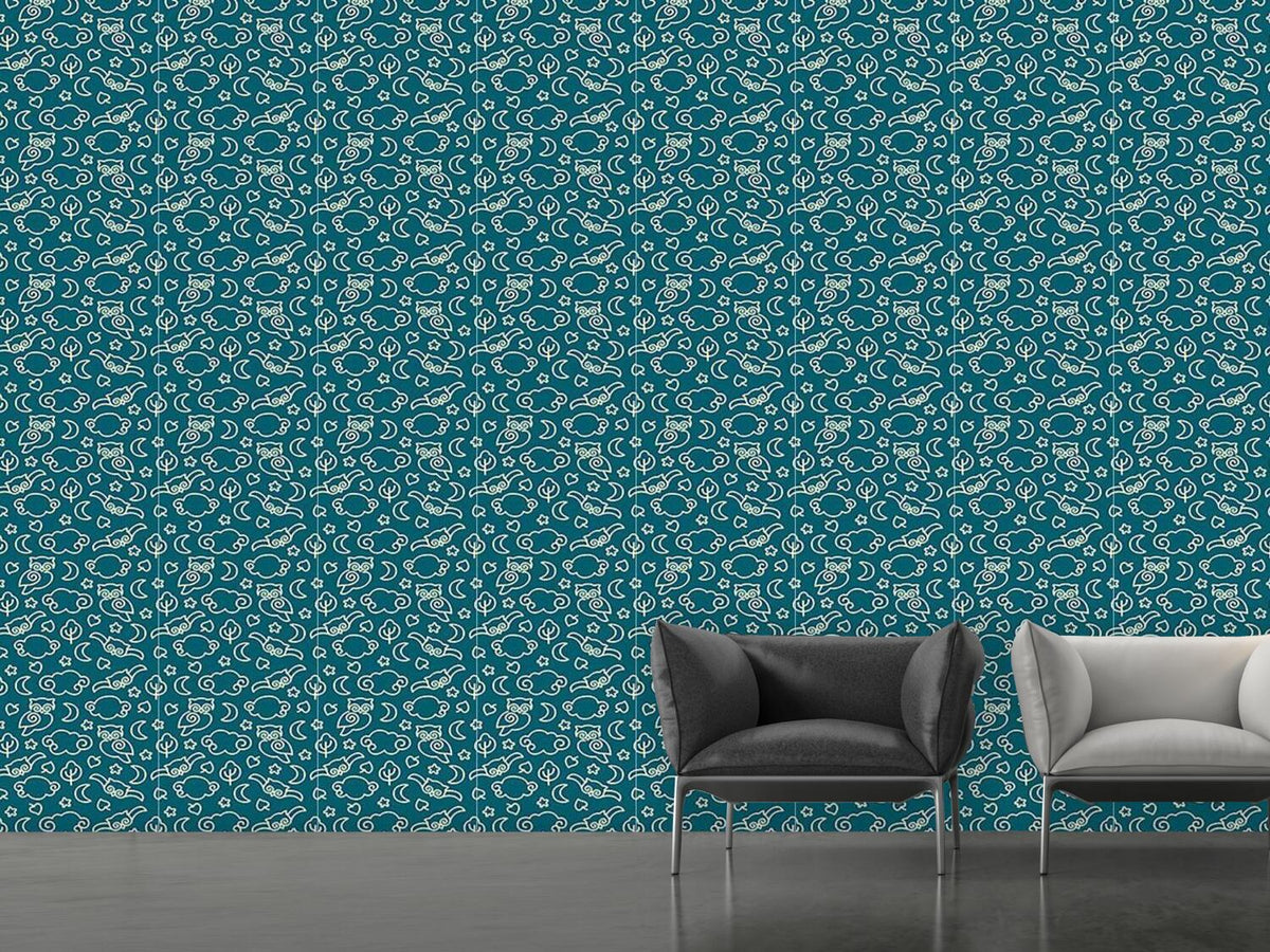 patterned-wallpaper-night-owls