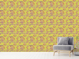 patterned-wallpaper-lotus-love-yellow