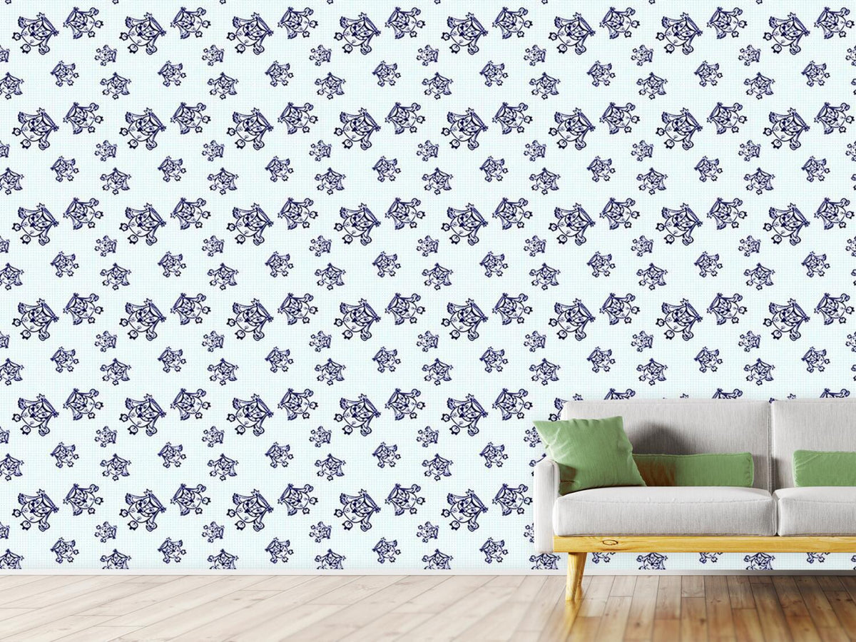 patterned-wallpaper-owls-fly-over-the-maths-book