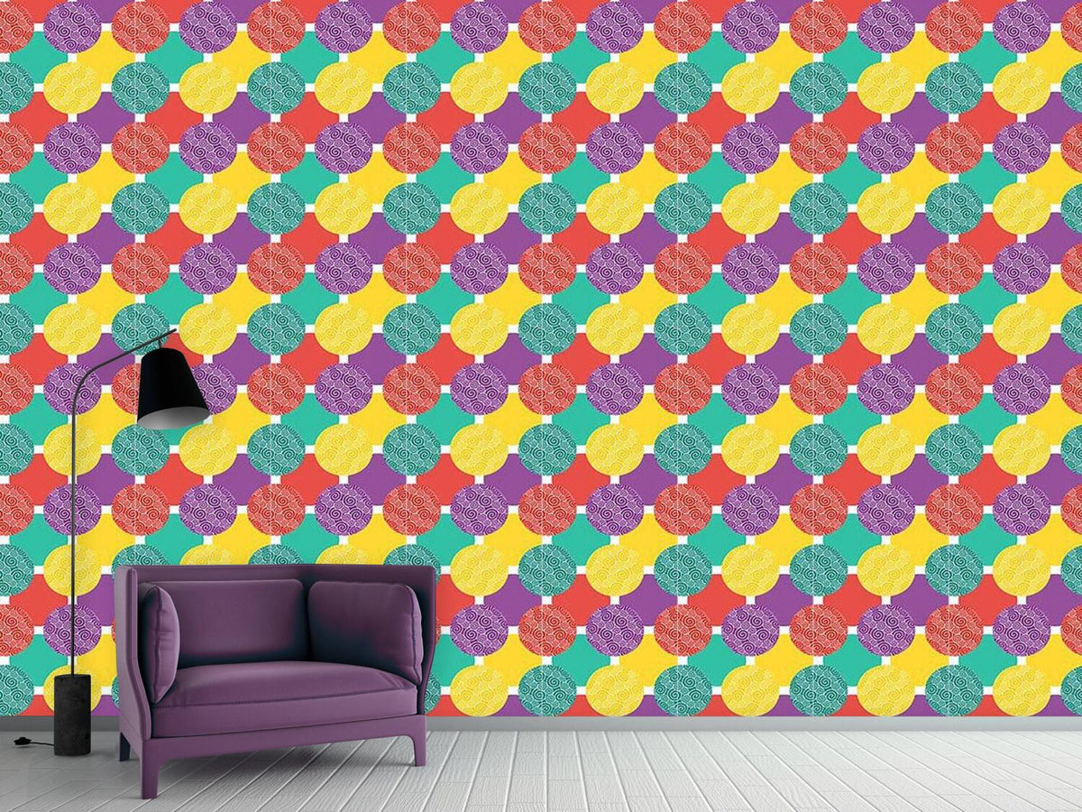 patterned-wallpaper-colorful-spiral-baubles