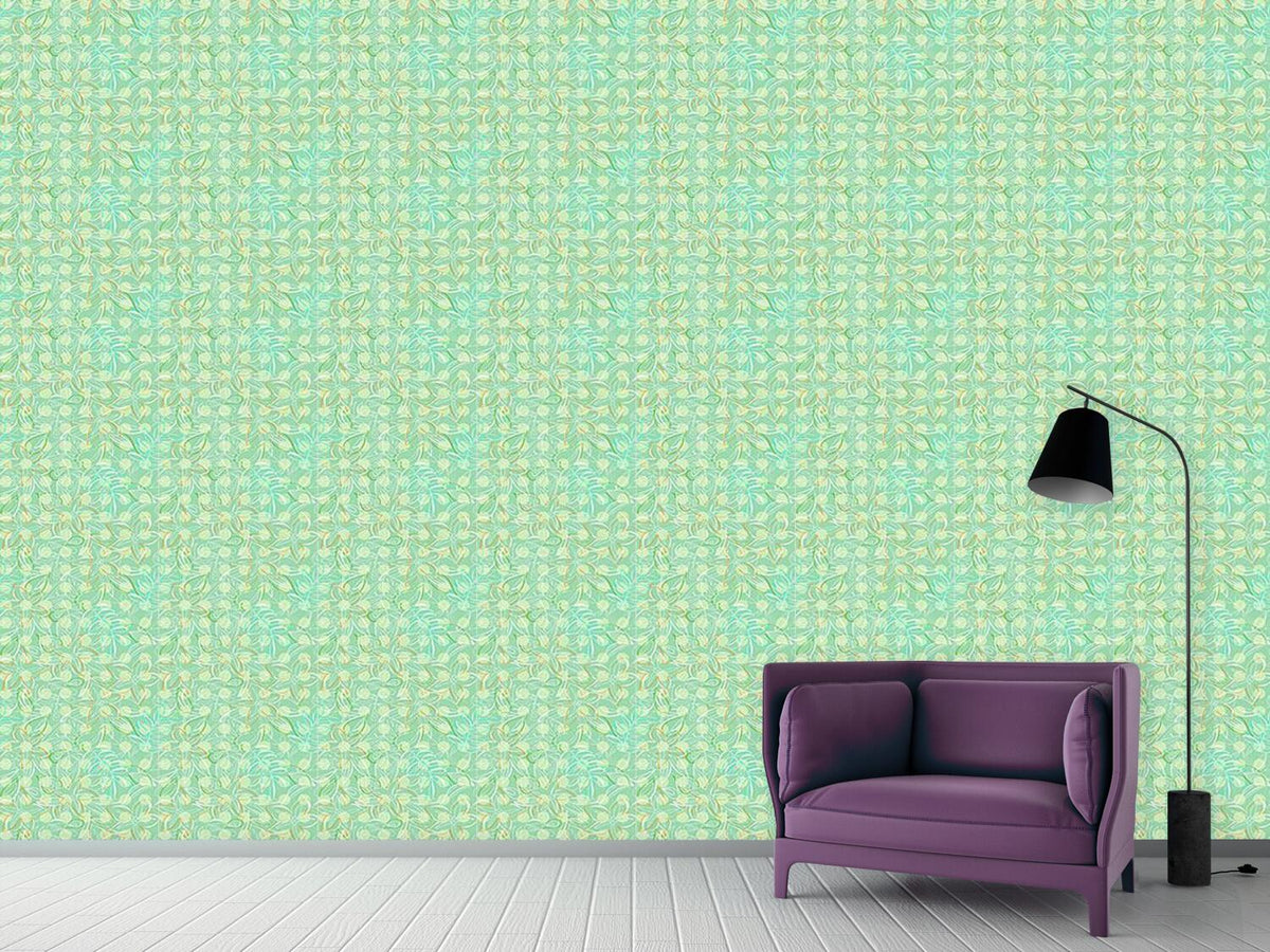 patterned-wallpaper-polkadot-tropical