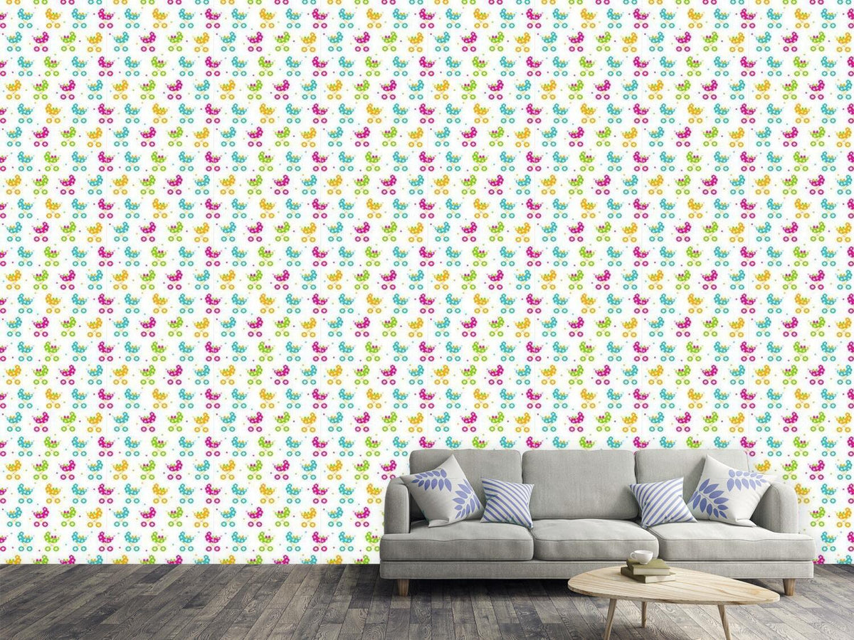 patterned-wallpaper-stroller-fun