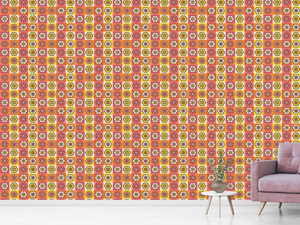 patterned-wallpaper-bohemian-flower-patchwork