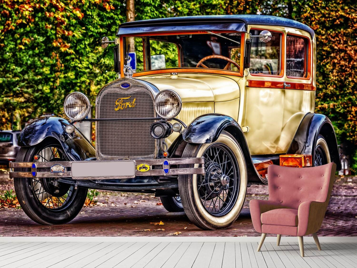 photo-wallpaper-well-kept-classic-car