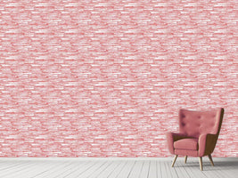 patterned-wallpaper-graphite-red