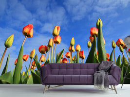 photo-wallpaper-tulips-tower-to-the-sky