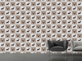 patterned-wallpaper-the-forest-king-brown