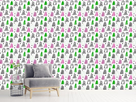 patterned-wallpaper-painted-fir-woods