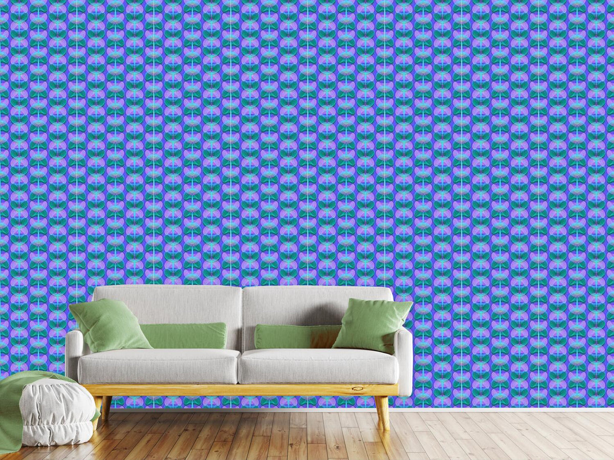 patterned-wallpaper-mollusks-blue