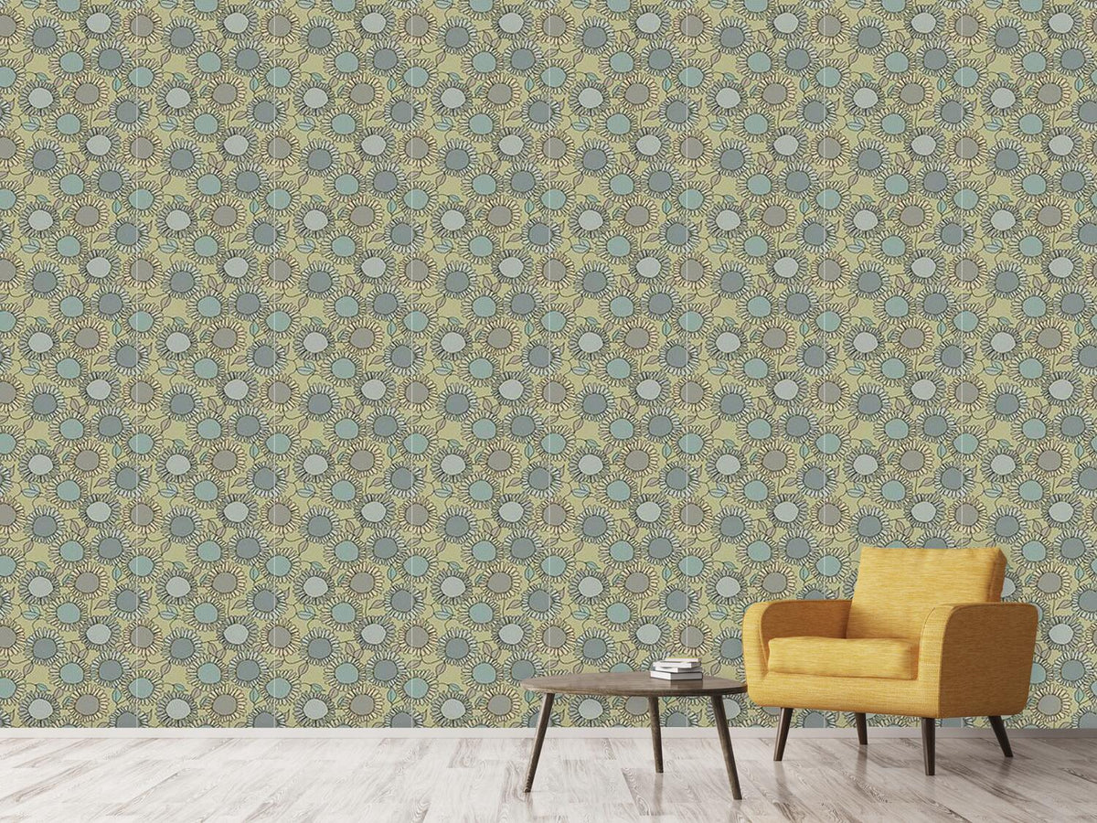 patterned-wallpaper-sunflower-joy