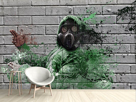 photo-wallpaper-graffiti-gas-mask