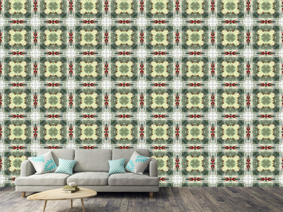 patterned-wallpaper-checks-hunt